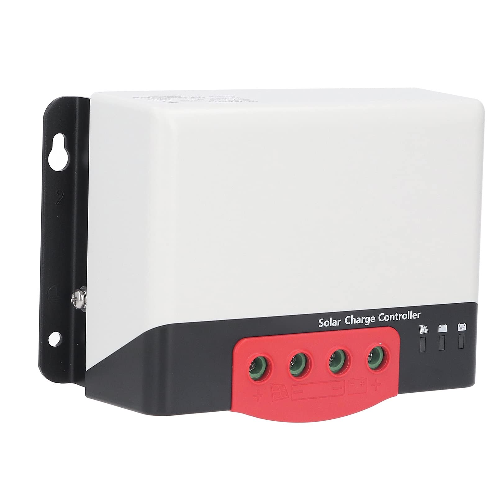 FTVOGUE Kontroler ładowania Słonecznego, Kontroler ładowania MPPT ze Stopu Aluminium 20A 12V 24V z obsługą Bluetooth LCD, Automatyczny Regulator Słonecznego do Użytku z Panelem Słonecznym Pojazdu