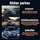 Dashcam Auto Vorne Hinten 4K+1080P, Dashcam Auto mit GPS WiFi, Dual Auto Kamera mit 32GB Karte, 170° Weitwinkel,Super Nachtsicht WDR,24H Parküberwachung,G-Sensor,Loop-Aufnahme,APP Steuerung,Max 256GB