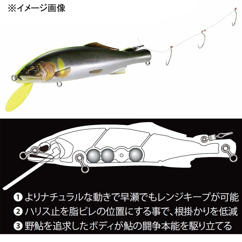 DUO アユイング　鮎竿 DSRC-106 10'6\" #１新品付き DUOより新たにアユルアーが登場！キャスティング専用モデル「流鮎