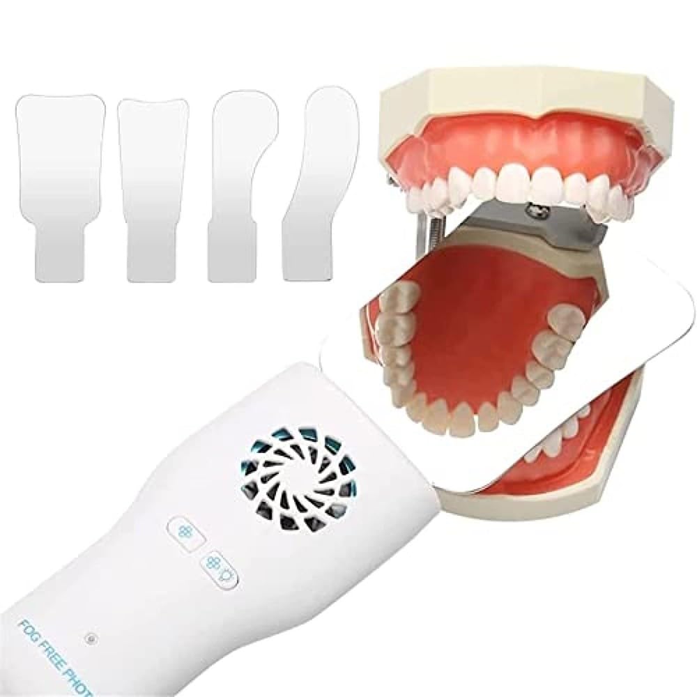 Dental Automatik Anti-Beschlag Spiegel für orale Fotografie, Dental Reflector Mirror, Intraoral Fotografische 2-seitig Reflektor Spiegel für Klinik Zahnarzt
