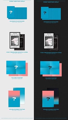 Miniatura 4 de El primer paso Capítulo dos Negro + Blanco Ver. Juego completo (2 álbum individual) CD+Photobook+Póster+Beneficio Pre Pedido+Otros con seguimiento,