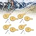 HERCHR 4 Set M355 M446 Mountainbike Brake Pad High-Performance Brake Pads, DiscBrake Pads Bike Pads with 4 x Circlip