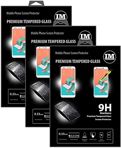 cofi1453® 3 x tanque Protección 9H Protector de pantalla templado vidrio Screen Protector de pantalla para Asus ZenFone 5 Lite (zc600kl)
