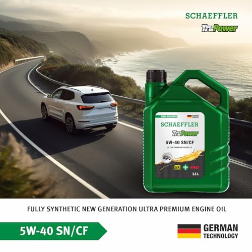 Image of 5W-40 Fully Synthetic Engine Oil for Cars | Ultra Premium Engine Oil for Diesel & Petrol Engines (SN /CF, 3.5L)
