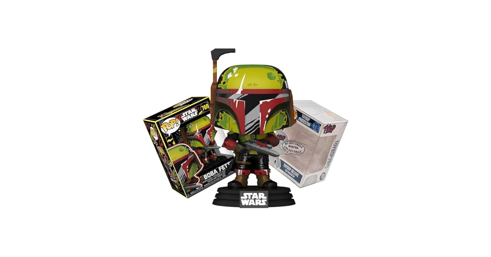 Disney - FUNKO POP スターウォーズ ボバ・フェット プロトタイプ Amazon.com: Funko POP! Star Wars: Futura - Boba Fett (ECCC