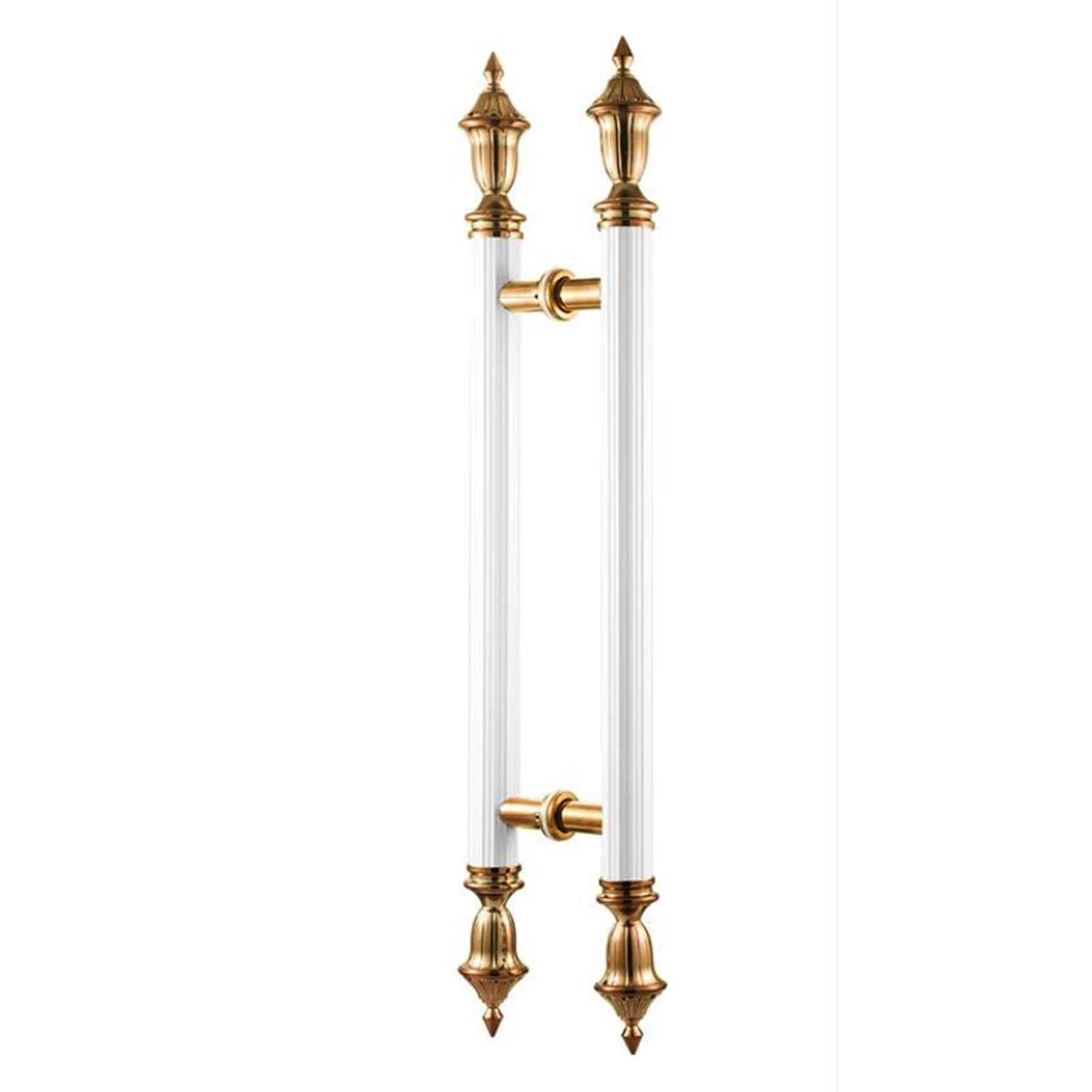Gthtuhfd Gold Sliding Barn Door Handles, European Style Push Pull Door Handles For Entrance Door Wood Door, Double Sided Glass Door Grab With Mounting Screws *20Cm,-100Cm*60Cm