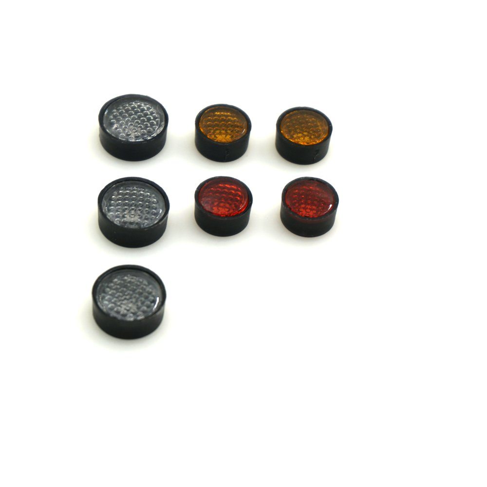 Aboiled 7-teiliges Rücklicht Set Für 1:10 RC Crawler D90 Karosserie