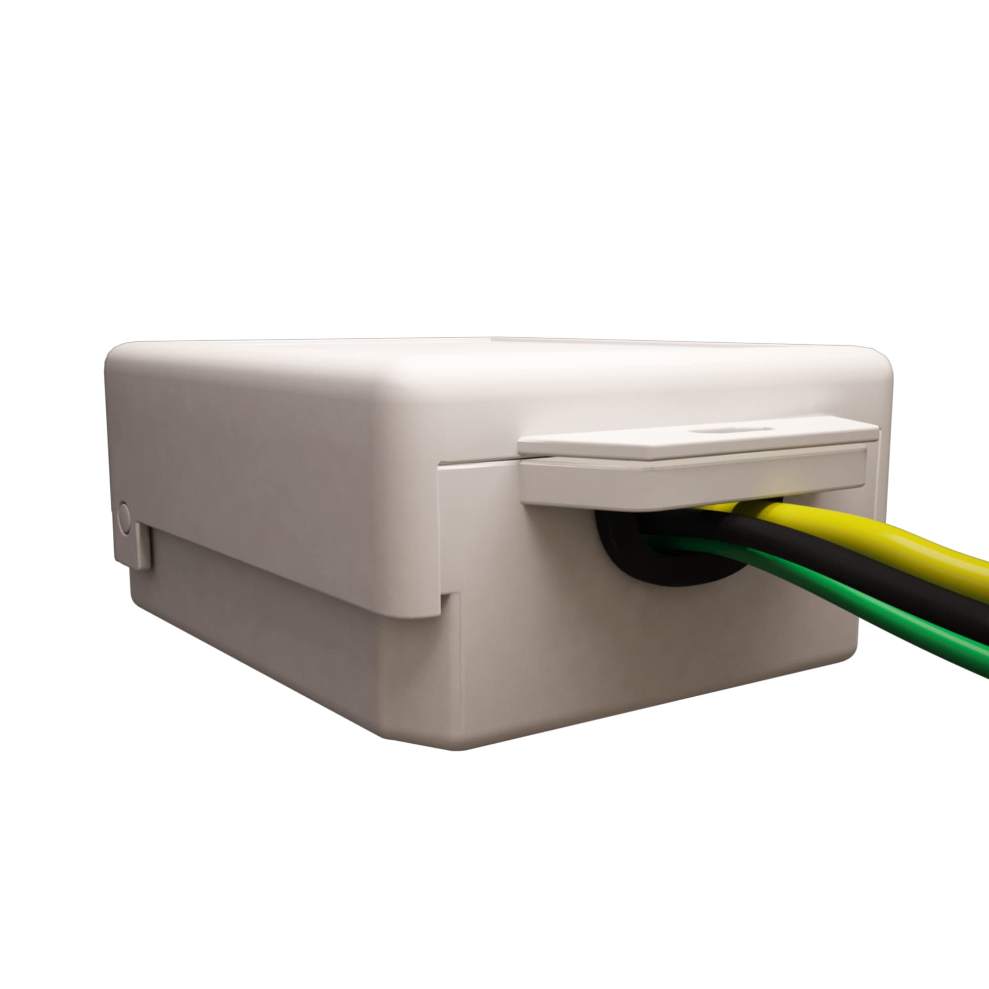 TP303 Lot de 10 parasurtenseurs Ethernet d'extérieur PoE+ Gigabit – Tube de décharge de gaz GDT – Support mural – Suppresseur de foudre RJ45 – Réseau LAN CAT5/CAT6 Thunder Arrestor – GbE 1000