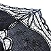 TopTie Vintage Light Blue Lace Parasol, Wedding Bridal Umbrella, Photograph Parasol, Party Decorations Supplies