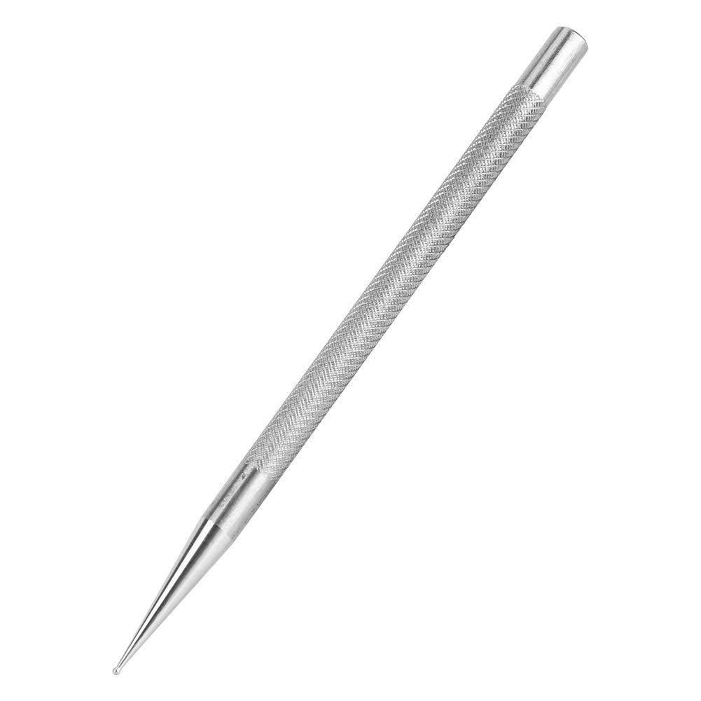 Tbest Stainless Steel Leather Marking and Scriber Pen - Professional DIY Leather Tool for Crafting