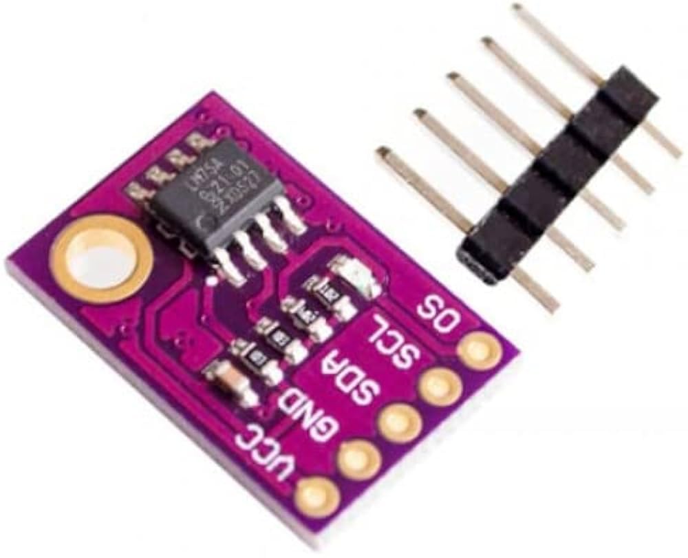 CJMCU-75 LM75 Temperature Sensor High-speed I2C Development Board Digital I2C Breakout-image-8
