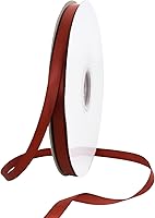 Vista 33 de TONIFUL Cinta de satén plateada de 1 pulgada x 100 yardas, cinta de satén fina de color sólido para envolver regalos, manualidades, hacer lazos