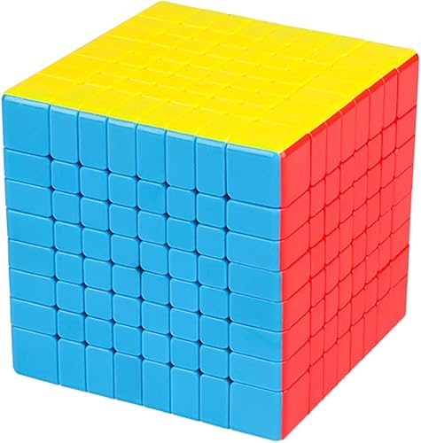 Willking MoYu Meilong 8x8 V3 Speed Puzzle Cube MFJS 8x8 cubos mágicos Moyu Cube sin calcomanías Meilong 8x8x8 Cubing Classroom MF8 Speed Education