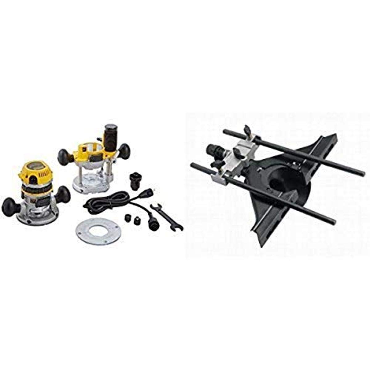 Buy DEWALT DW618PK 12AMP 21/4 HP Plunge and FixedBase VariableSpeed