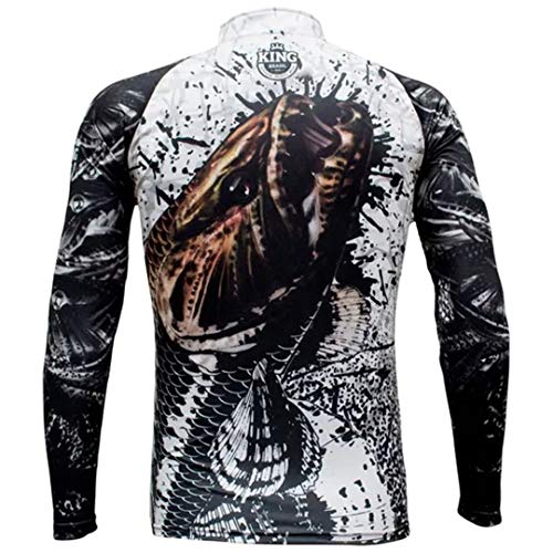 Camiseta de Pesca Proteção Solar UV King Traíra KFF360 tamanho:EX