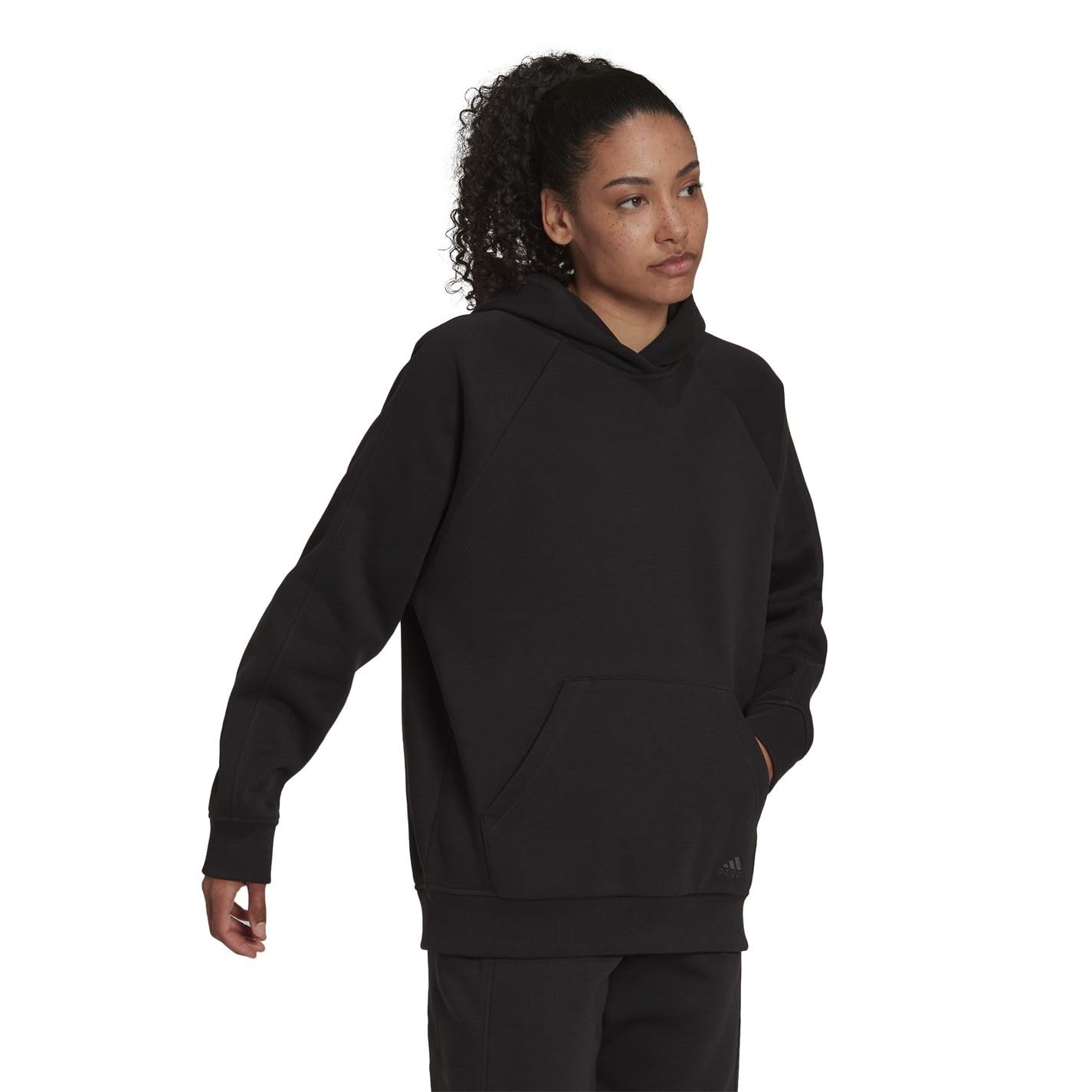 adidas W All Szn BF HD Sweat à Capuche, Noir, S Femme