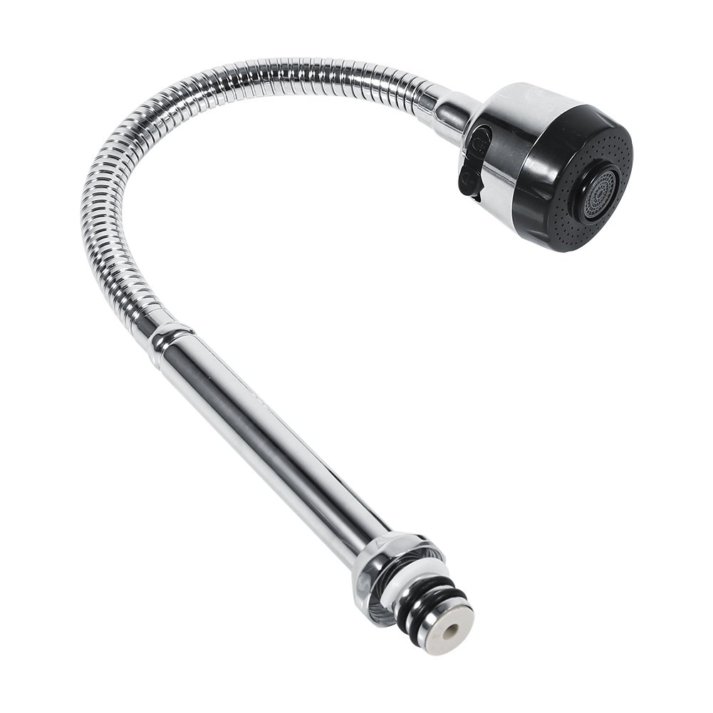 Rociador giratorio de 360 ​​grados Rociador de acero inoxidable 304 Caño giratorio de fregadero de cocina Repuesto de grifo de fregadero