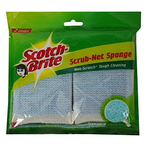 Scotch Brite Scrub Pad with Sponge, Pack of 2