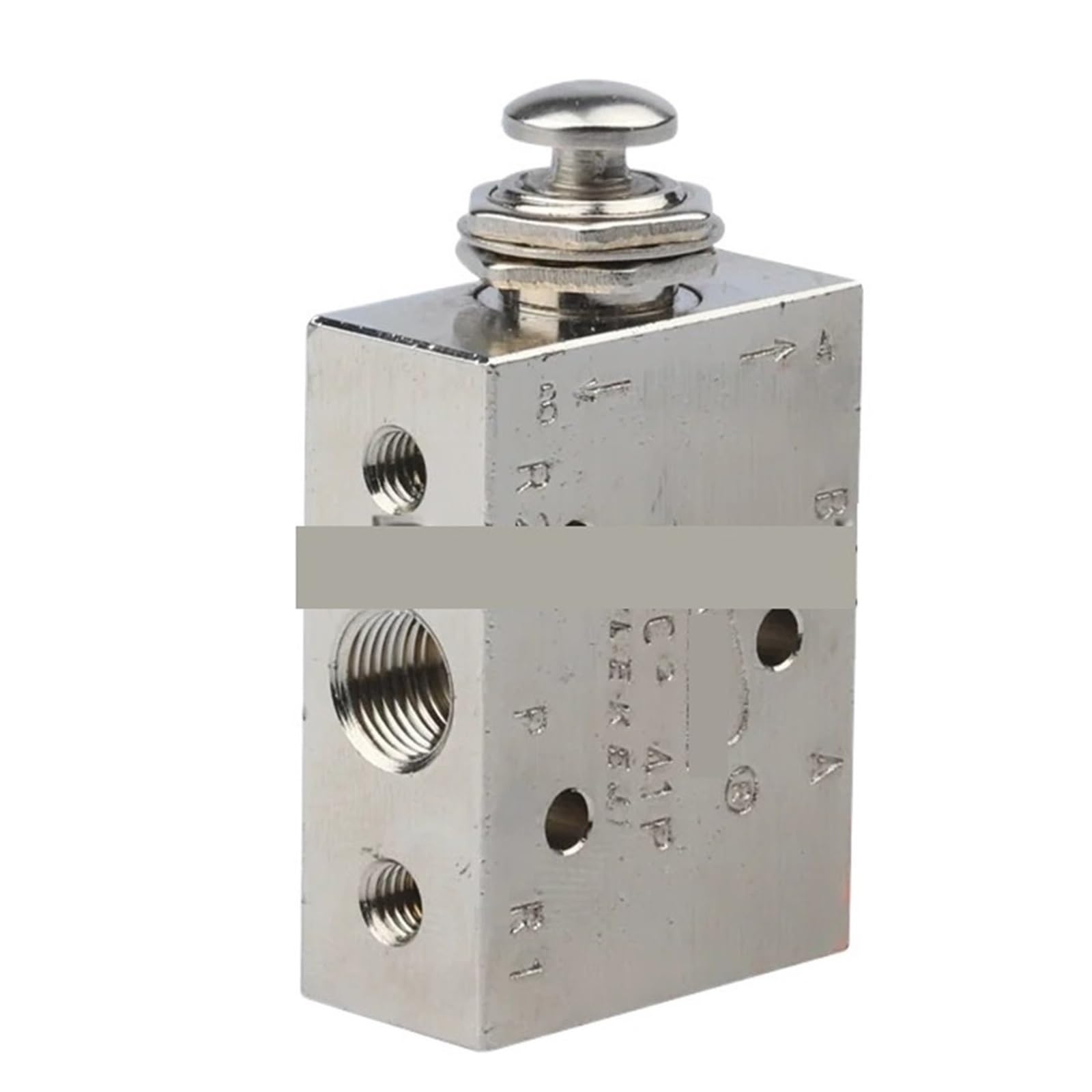 Valve d'air TAC2-41P mécanique de type presse avec bouton marche-arrêt manuel