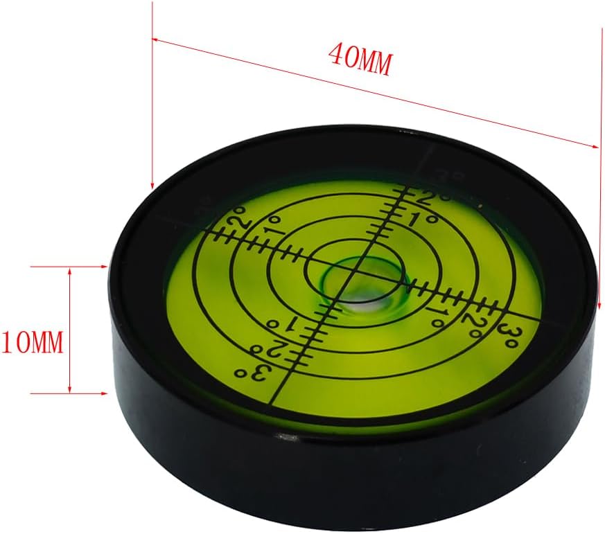 Universal level high precision all metal horizontal bubble water quasi bubble level ball level small household (40 * 10mm)