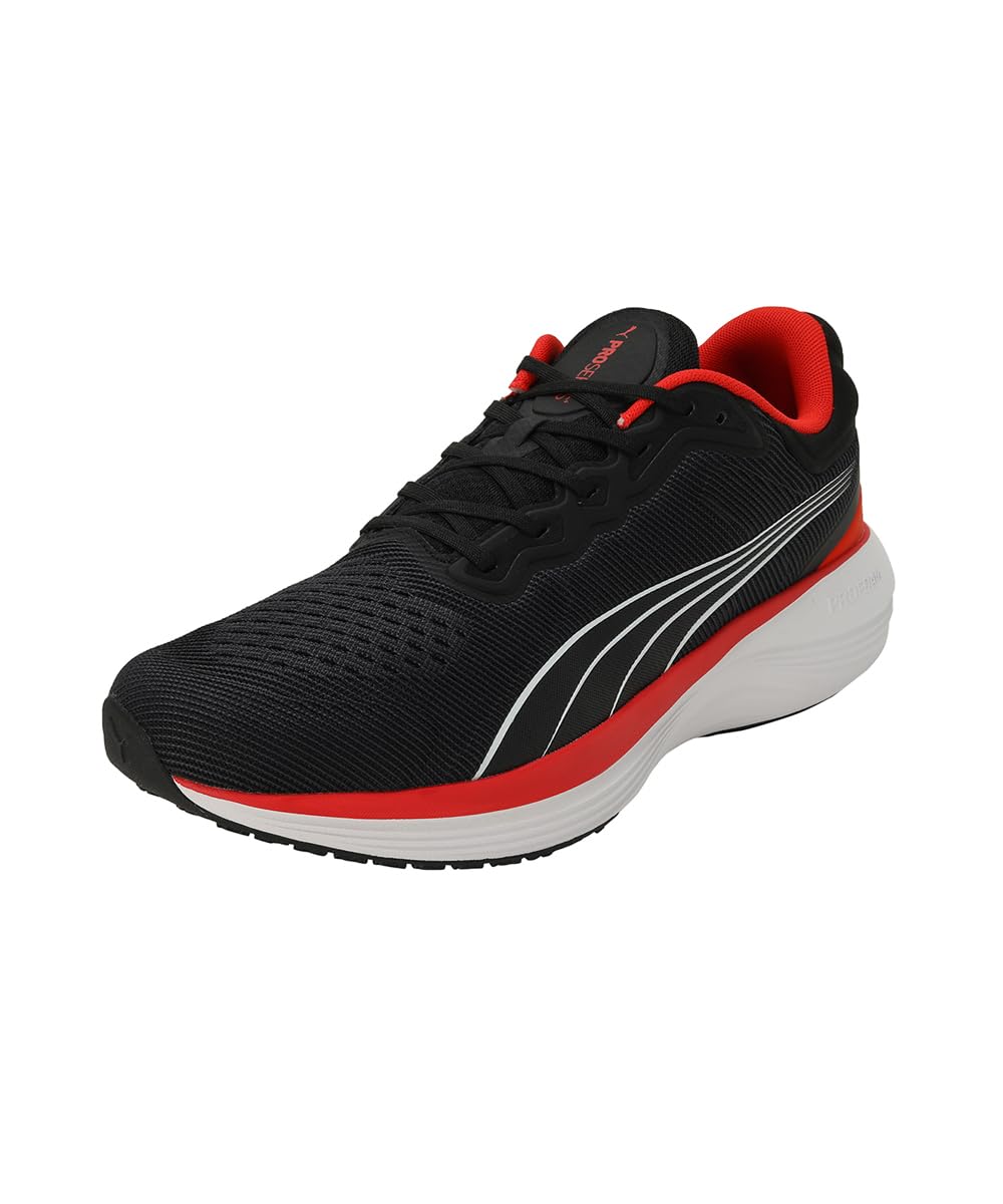 Puma Unisex-Adult Scend Pro Engineered Black-Red-White Running Shoe - 10 UK (37877701) (B0CBPVPLSG) Amazon Price History, Amazon Price Tracker