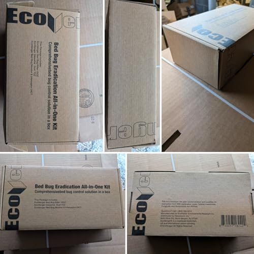 Image of EcoVenger Bed Bug Defense-in-A-Box, Bed Bug Killer 16oz+ DEssential Dust+ Monitor Trap, Comprehensive Bed Bug Eradication Total Protection /Elimination /Residual on All Bug Life Stages, Child&Pet Safe