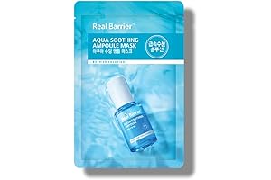 Aqua Soothing Ampoule Face Mask: Real Barrier for Sensitive Skin
