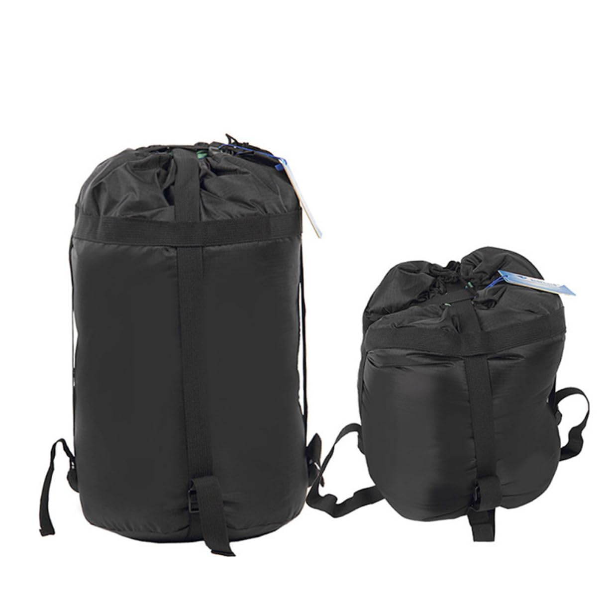 Anneome 2-Piece Oxford Fabric Camping Compression Sack for Sleep Bag Storage Waterproof Compact for Hiking