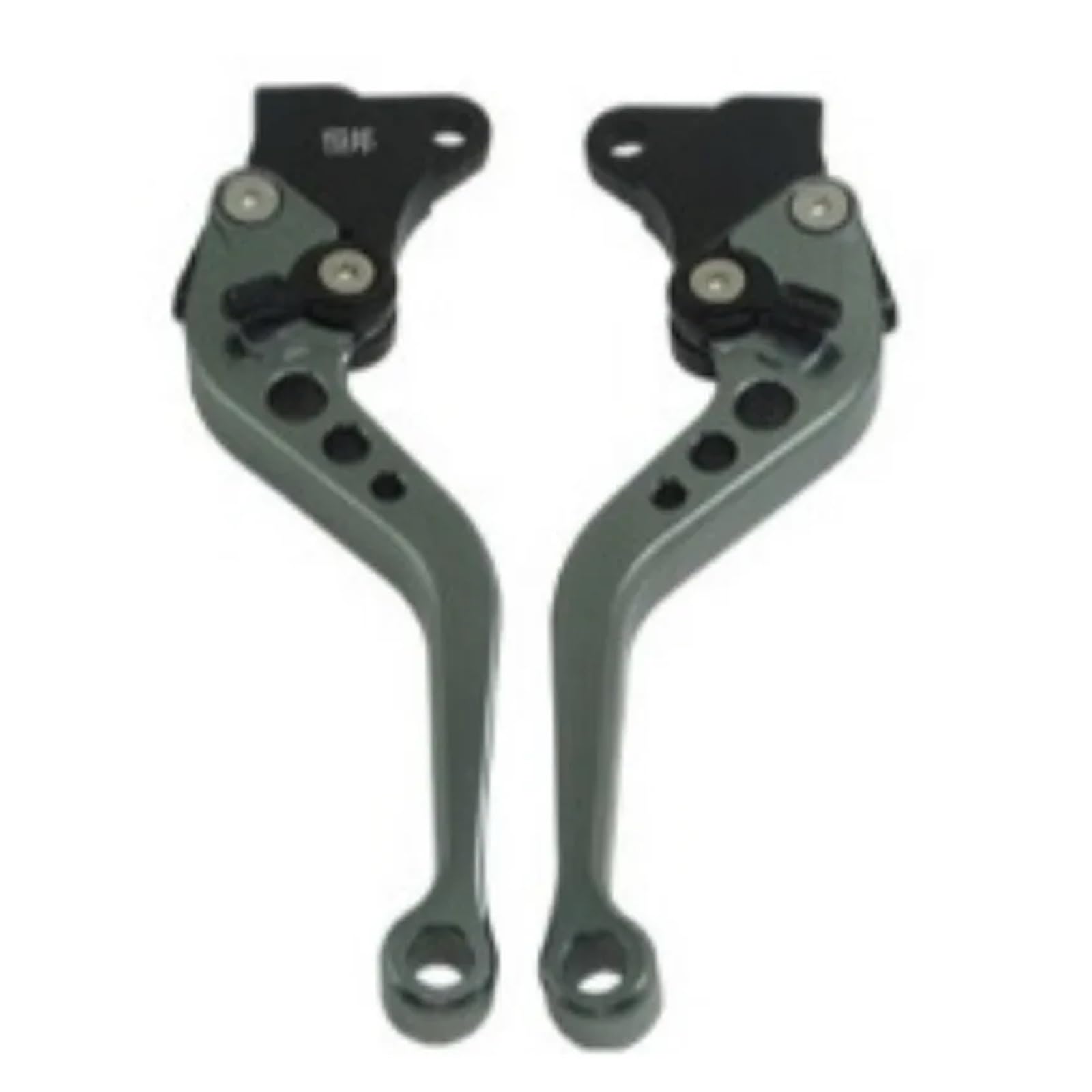 ZhanNuoBHd Brake Clutch Lever for CG125 Motorcycle Brake Handle Motorbike Modification CNC Clutch Drum Brake Lever Handle Adjustable Handlebar Set(Titanium)
