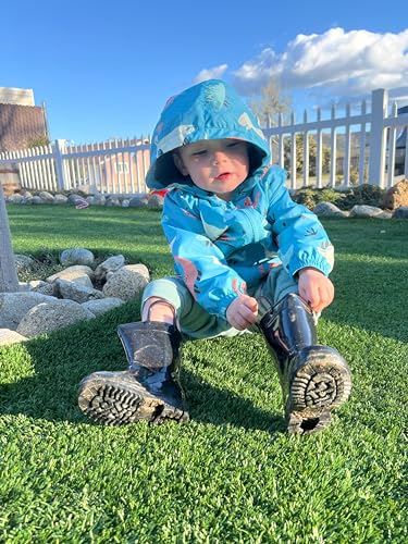 Image of Rokka&Rolla Toddler Boys' Water-Resistant Fleece Lined Windbreaker Transitional Jacket