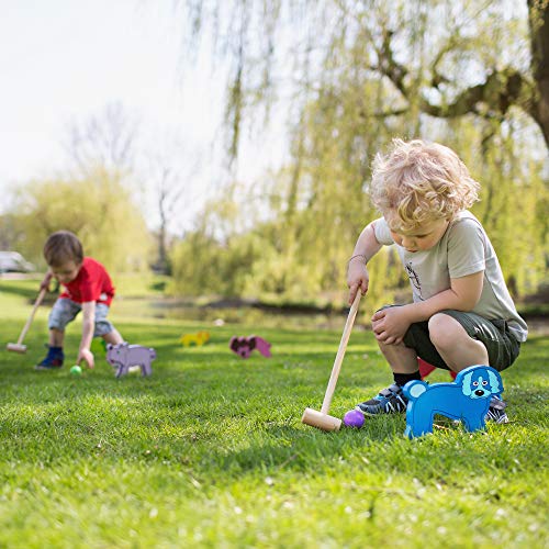 BuitenSpeel Toys Croquet Jr. Outdoor Game