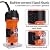 THINKWORK Compact Router, 6.5-Amp 1.25 HP Compact Wood Palm Router Tool Kit, Wood Trimmer with 15 pieces 1/4" Router Bits Set, 30000R/MIN