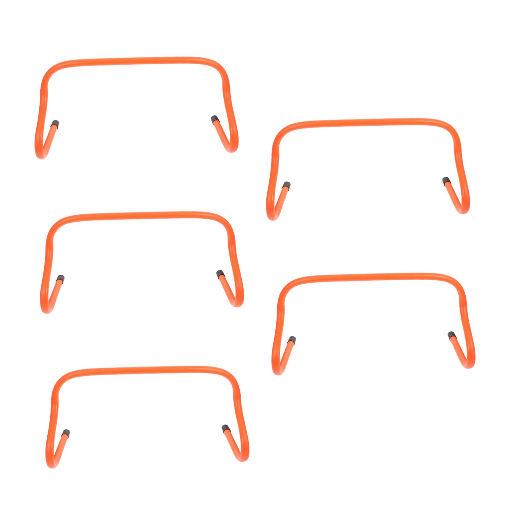 GOOHOCHY Flexibility Training Rack for Football 5-Piece Set Iron Hurdles for Boys and Girls' Coordination Strength Exercises Outdoor Use