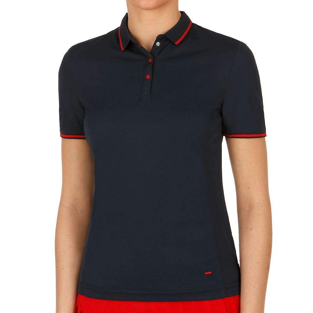 Fila Palina Women's Polo Shirts, Womens, Polo Shirts, FBL171018-100-XS, darkblue, XS