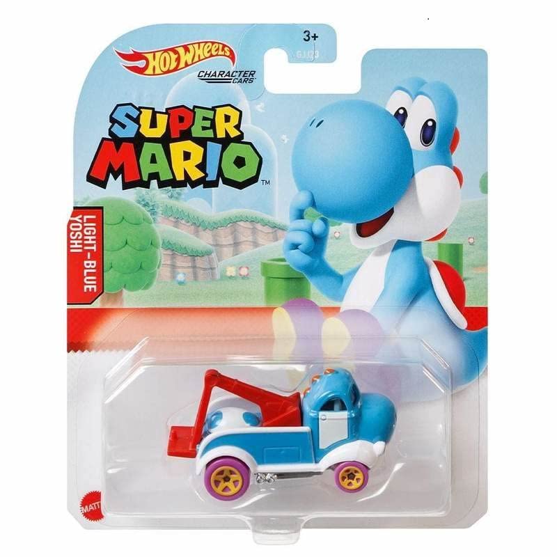 Hot Wheels Super Mario Character Cars, pack de 6 a escala 1:64 miniatura 5