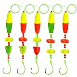 NGOFF-Catfish Bait Strange Cat Fish Rig Catfish Rattle Floater Catfish Tackle (8/0、40LB)