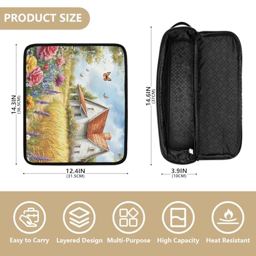 Hot Hair Tools Travel Bag con Almohadilla Resistente al Calor Bolsa Portátil Impermeable para Planchas, Rizadores y Secadores miniatura 4