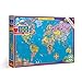eeBoo World Map 100Pc Puzzle, 1 EA