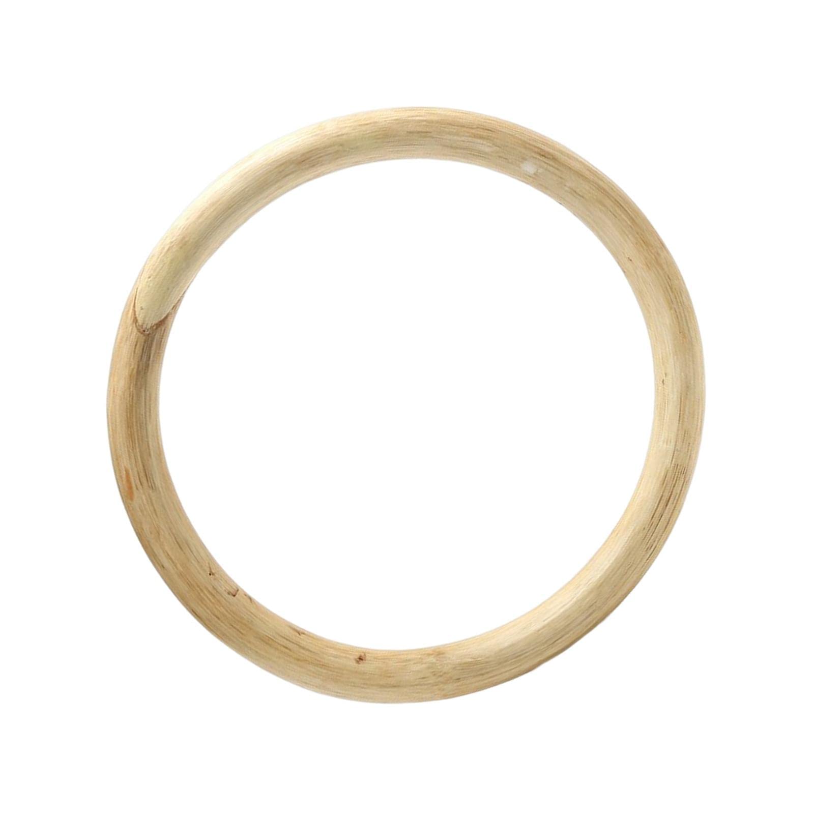 Yiju Wing Chun Rattan Ring Martial Arts Siu Lum Kung Fu Rings Boxing Sau Sticky IP Man Equipment Rattan Ring Wing Chun Ring Exercise Ring, Inner Dia 28cm