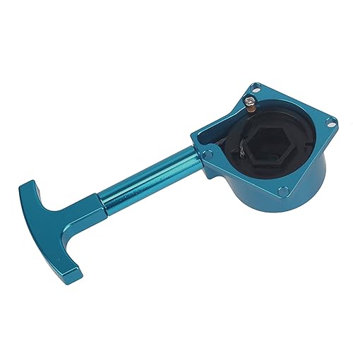 Miniatura 2 de BQLZR Arrancador azul del tirón del coche de RC de la aleación de aluminio de las piezas de la actualización de R020 para el reemplazo 18 para el