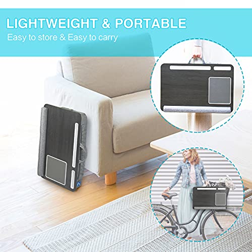 Laptop Lap Desk, Computer Lap Desks With Cushion Fits Up To 17 Inch Laptop, Designed Adjustable Triple Lap Pad, Storage Function & Wrist Rest, Home Office Lap Table For Adult Teen Student #TOP4