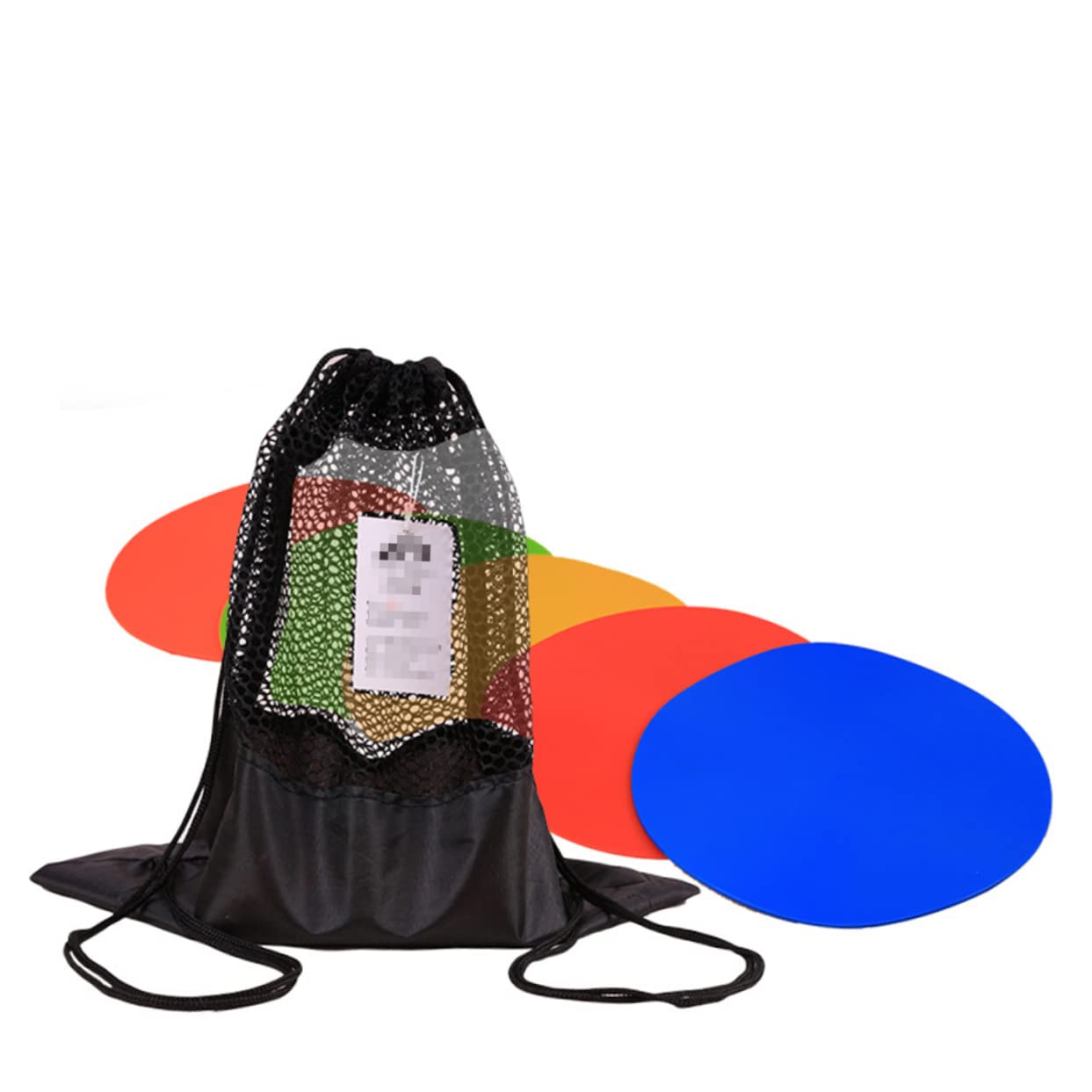 WOONEKY Markierungsscheiben Für Fußballtraining – 6er-Pack – Markierungsscheiben Für Fußballtraining – TPE-Material – 23 cm – Für Fitnessstudio/Outdoor