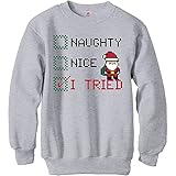 Hanes Big Boys' Ugly Christmas Sweatshirt