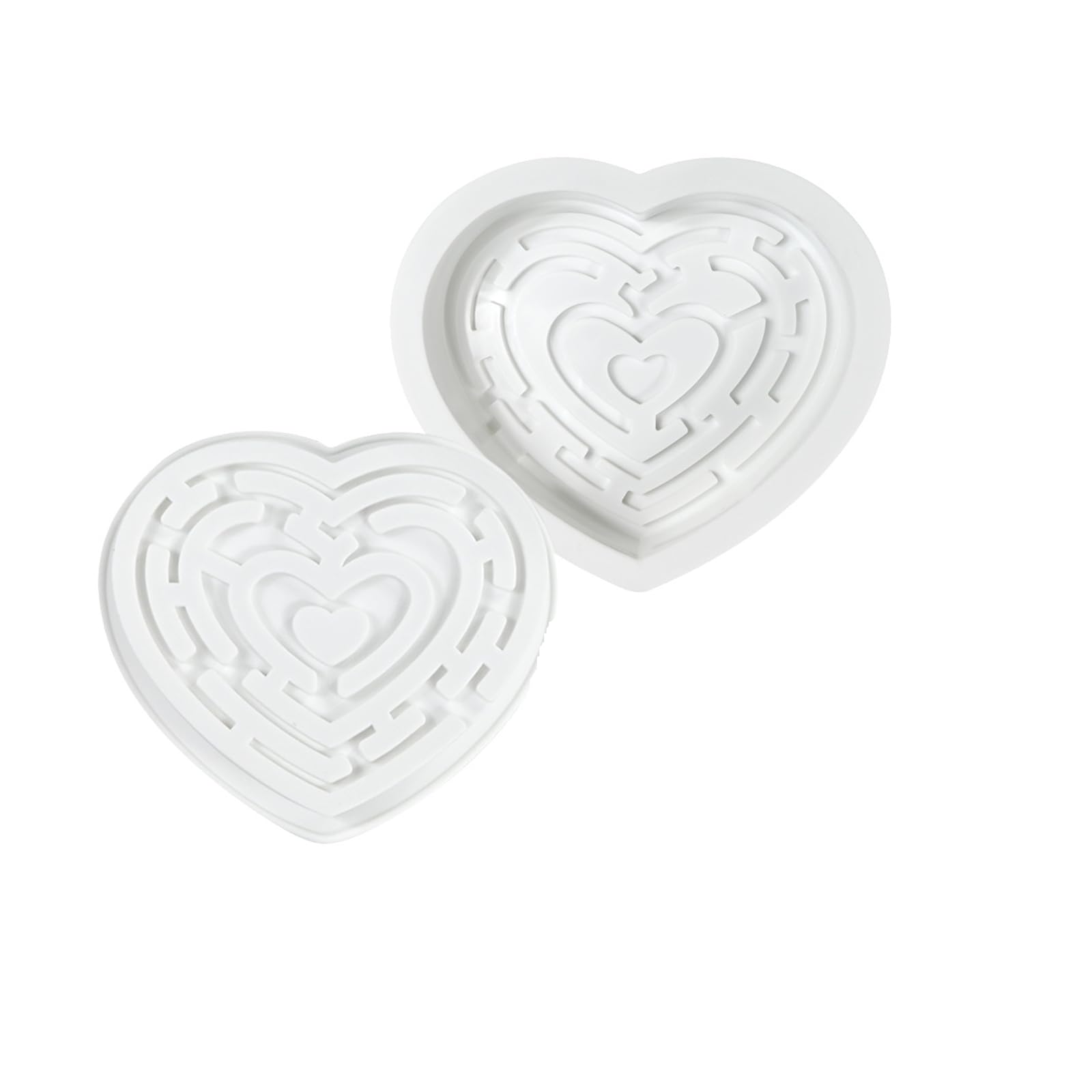 ATRYG Mazes Heart Silicone Fondant Chocolate Holiday Baking Decorating Tool Making Mousses Cake Enduring