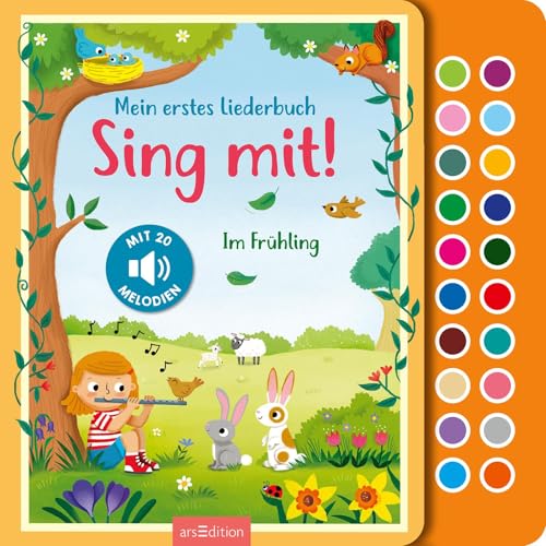 Sing mit! Im Frühling: Mein erstes Liederbuch | Hochwertiges Liederbuch...