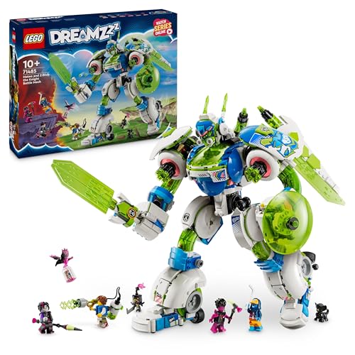 LEGO DREAMZzz 3-en-1 Mateo et Z-Blob, le Robot Chevalier - Set à Construire et à Transformer avec Créatures pour Enfants - Cadeau pour Garçons et Filles à Partir de 10 Ans - Inclut 3 Modes Robot 71485