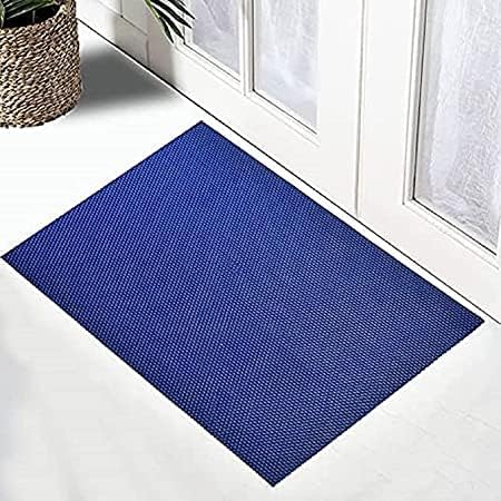 SIXHOME-Bath Mat Rug-Quick Dry Absorbent Rubber Backed Bathroom Mat Thin Bathroom Rugs Fit Under Door-Bath Mats for Bathroom Floor Mat (Blue, 4 * 2 Feet) 3