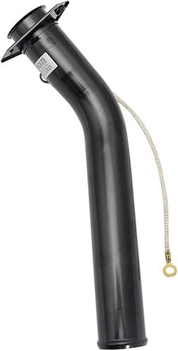 Vista 503 de TRQ Cuello de llenado de depósito de combustible negro compatible con Toyota Sienna 2004-2010