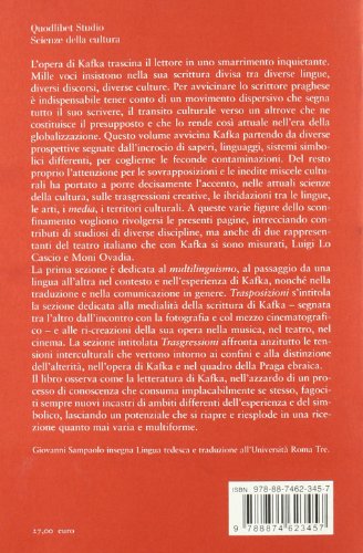 Kafka. Ibridismi, Multilinguismo, Trasposizioni, Trasgressioni - 2