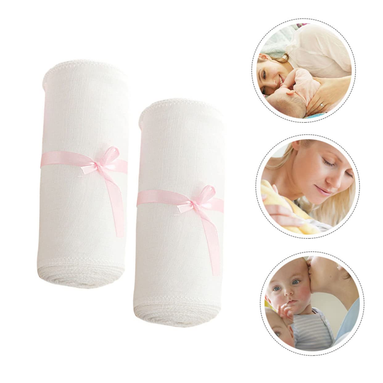 PRETYZOOM 2rolls Professional Belly Band Gauze Postpartum Belly Wrap Abdominal Binder for Women Fitness Recovery